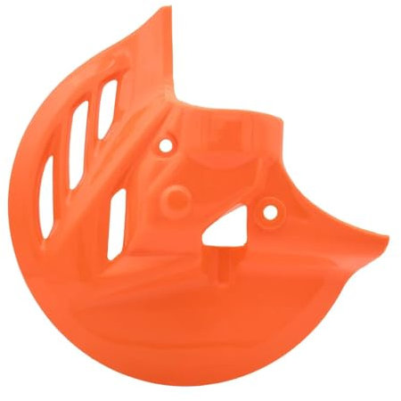 DZSLLOOI Disc Disk Rotor For CRF250R For CRF450R For CRF250RX For CRF450RX For CRF250X For CRF450X Brake Disc Protection Cover Protective Cover Brake Caliper(Orange)