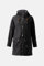 HORZE Damen Regenmantel Elise, Regenmantel mit gepolstertem Innenfutter, Schwarz, 36