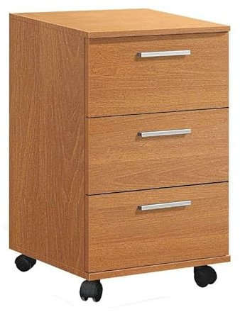 Miroytengo Cajonera 3 Cajones BUC Color Cerezo 42x68x35 cm