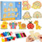 Toylink Holz Tiere Nähset Kinder, Fädelspiel Malset Bastelset Kinder 3 4 5 6 Jahre Holz zum Basteln und Malen, Stickset für Anfänger Montessori Spielzeug Handwerk Kreatives Geschenke für Mädchen Junge