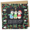 Mr. & Mrs. Panda Deluxe Karte Winterzeit Heilige drei Könige - Geschenk, Advent, Nikolaus, Klappkarte, Weihnachtsmann, Glückwunschkarte,