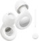 Ohrstöpsel zum Schlafen,Weich Ohrenstöpsel, Wiederverwendbare & Waschbar Noise Cancelling Earplugs mit 25dB geräuschreduzierende,Gehörschutz mit 4 Größen(XS,S,M,L) für Schlaf,Fokus,Konzerte-Weiß