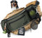 ZAUBERPFOTE Gassi Tasche 'Atlas' - Premium Leckerlitasche für Hunde - Inkl. YKK® Zipper & Leinenhalterung - Bauchtasche für Hundezubehör - Für Gassi, Wanderungen & Hunde Training