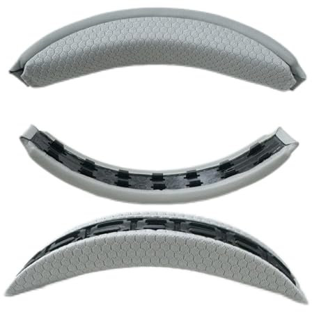 V-MOTA Cojín para diadema (combinación a presión) para auriculares Bose QuietComfort 35 ii Gaming, QC35 II, QC35, QC45, QC SE (malla gris)