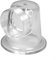 DAZZLEEX Tapa de prefiltro de inserción transparente, para sistema de piscina de bomba de circulación SPS-50, diámetro inferior 85 mm (1 unidad)
