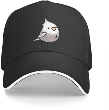 TPDODON Basecap Chubby Weiß-Konfrontiert Zimt Perle Nymphensittich Sonnencreme Trucker In Frau männer