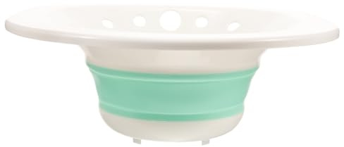 LIFKOME Faltbares Sitzbadewanne Bidetbecken aus Pp und Tpr Platzsparendes Design für Schwangere und Senioren zur Einfachen Hygiene im Badezimmer