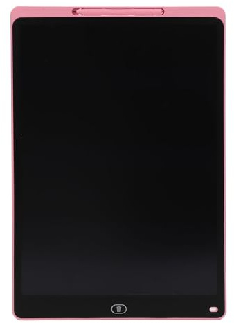 Generic Tableta de Escritura de 20 Pulgadas, Almohadilla Escritura LCD Reutilizable y Práctica Control Conveniente para Niños Entretenimiento Diario (Pink)