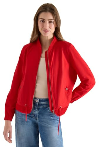 Cecil Blouson mit Tunnelzug und Mesh-Details glazed apple red L