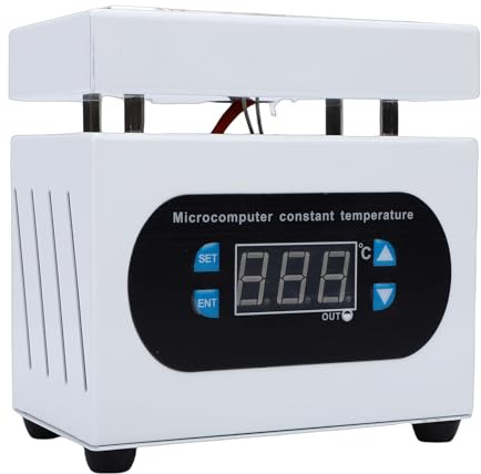 Generic Plaque Chauffante Efficace 180 W pour Soudure et Réparation électronique, Répartition Rapide de la Chaleur jusqu'à 400 °C, pour Tâches Industrielles, Plaque 100 X 50 Mm (Prise UE)