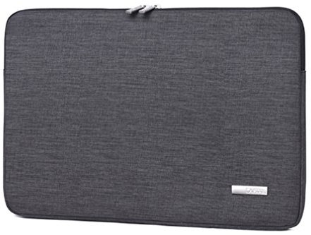 LaoZan 11-15 Pouces Housse Étui Imperméable Sacoche Sac pour Ordinateur Sac de sacoche Portable Protection pour Ultrabook 13 Foncé Gris
