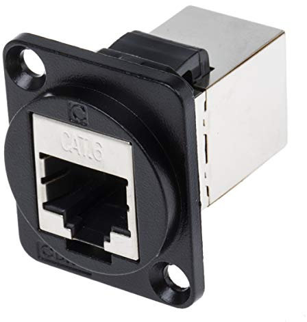 RS PRO Ethernet-Verbinder, RJ45, Cat.6, 2 -Port, FTP, Typ Durchführungs-Steckverbinder