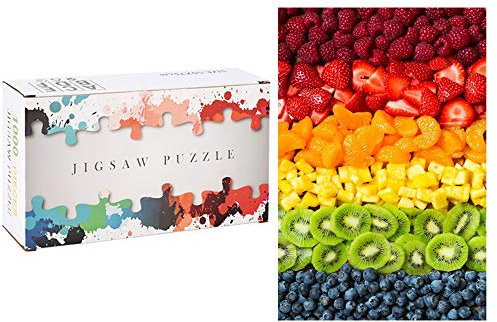 AKT Intelligenz Puzzle 1000 STK - Kinderspielzeug Puzzles aus Pappe zum Kinder Lernspiele, Brain Challenge Puzzle, Druckentlastung,H