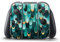 DeinDesign Skin kompatibel mit Nintendo Switch Controller Folie Sticker Feder türkis Elisabeth Fredriksson