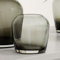 blomus Vase -LETA-| Blumenvase aus mundgeblasenem Glas | Dekovase Farbe Clear mit stabilem Boden | Größe S | Ø10 x 10H cm