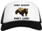 Honey Badger Don't Care Weiß Schwarz Unisex Baseball Cap White Black Unisex