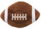 NUOBESTY Football Plush Pillow Fluffy Stuffed Throw Pillows Soft Soccer Rugby Sports Ball Toy present for Kids Rugby Party Fan present Decoration
