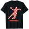 Hrvatska Kroatien Outfit - Unisex T-Shirt Schwarz Kurzarm Kroatien Rukomet Handball Hrvatska S