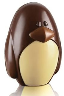 Silikomart Ausstechformen für Schokolade, Pinguin, 2 Formen, thermogeformt