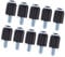 Adjuster Screw Parts 10pcs Bike Cycle Brake Cable Adjuster Shifter Rear Derailleur Adjust Screw Bolt Bicycle Components