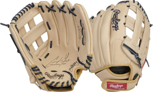 Rawlings Sure Catch Gant de Baseball pour Enfant | Modèle Christian Yelich | Pro H-Web | 29,2 cm | Lancer Main Droite