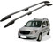 RC Royal Class Dachreling aus Aluminium eloxiert passend für Mercedes Benz Citan L3 lang (LWB) Baujahr ab 2012 passgenau in Schwarz mit Allgemeiner Betriebserlaubnis (ABE)
