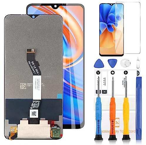 LADYSON Pantalla LCD para Xiaomi Redmi Note 8 PRO M1906G7G Reemplazo Pantalla LCD Pantalla Táctil Digitalizador Kit de Reemplazo con Herramienta (Negro)