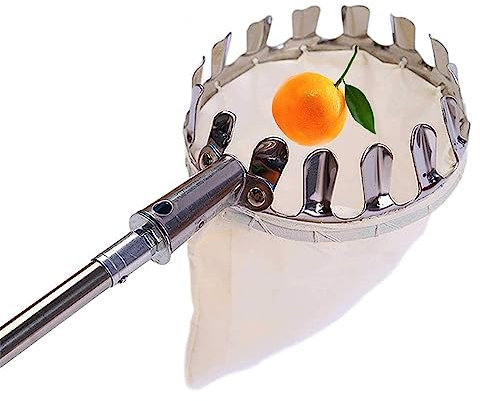 LekLai Obstpflücker, 2 Stück Obstpflücker Aus Metall, Apfelpflücker, Obstpflücker, Erntemaschinen