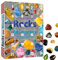 Adventskalender 2023 Kinder mit 24 Edelsteine und Mineralien Weihnachtskalender Countdown Kalender Weihnachts Kinder Geschenk für Mädchen Jungen Erkundung von Lernstilen33