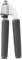 KitchenAid Softgrip-Knoblauchpresse - Holzkohle grau