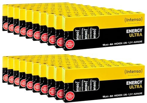 Intenso Energy Ultra AA Mignon LR6 Alkaline Batterien 200er Pack