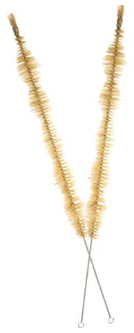 Anneome 2piezas Cepillo De Limpieza para Condensador De Laboratorio Tubos De Ensayo para Limpieza Larga para y Experimentos Portátil