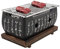Griglia giapponese Yakiniku, Barbecue portatile a carbonella, fornello a carbonella giapponese resistente al calore, decotto di carbonio indipendente, per Yakiniku,