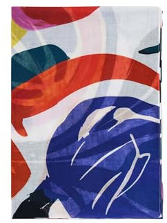 Desigual Foulard Lyra Rectangle Multicolor Fuchsia