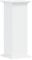 vidaXL Supporto per Piante Bianco 33x33x80 cm in Legno Multistrato, Supporto per Fiori, Supporto per vasi per Piante, Supporto per vasi per Piante