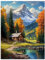 Mafenr Art Landschaft Diamond Painting Erwachsene Set, Landschaft Diamant Painting, Mosaikherstellung für Geschenke und Familie Décor (30x40cm)