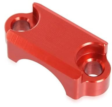 Copri Morsetto Accessoires per HON&da CRF250RX CRF450X CRF450X Coprimorsetto Cilindro Freno Frizione Moto(Rosso)