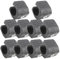 Jonikuper 10 clips para linterna, en forma de U, soporte de clip para linterna, soporte de clip en forma de U, para linternas LED y cosas similares, accesorios para bicicleta, coche, camión