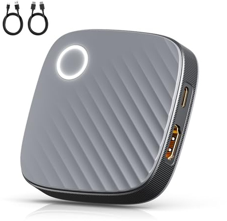 Wireless HDMI Dongle Adapter Echtes 4K/5G, 2026 Screen Mirroring Dongle, Airplay HiFi Display Adapter für TV, Unterstützt Miracast/Airplay/DLNA für Android/OS/Mac Book/Window/TV/Monitor/Projektor 16