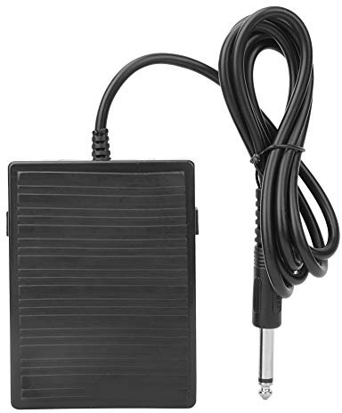 Zisemeil Universelles Klavier-Fuß-Sustain-Pedal, Kompakte, Stabile Unterstützung für Elektronische Keyboards und Synthesizer – Kompatibel mit Allen Elektronischen Keyboards