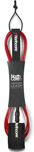 Northcore 2024 8FT Surfboard Leine NOCO56D - RED