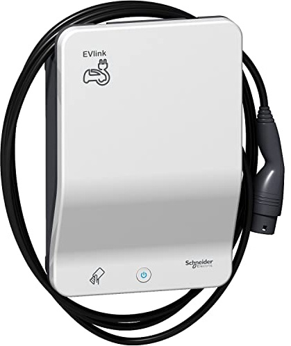 Schneider EVB1A7PCRI EVlink Wallbox G4 7,4kW T2-Kabel RFID