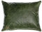 Centaur - Deko Lederkissen 50 x 40 cm für Sofa oder Schlafzimmer smaragdgrün - Echt Leder Kissen Echtleder Sofakissen Lederoptik