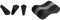 ARENA Unisex Wettkampf Trainingsflossen Kurzflossen Powerfin, Black-Silver (51), 43-44 & Unisex Pullbuoy/Schwimmbrett Freeflow Pullbouy zur Verbesserung, Black-Grey (51), One Size