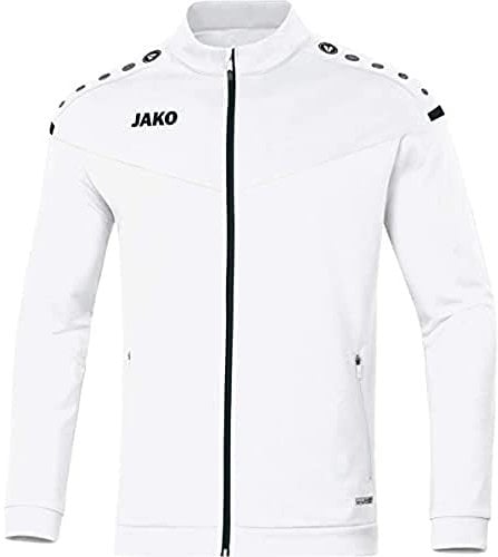 JAKO Champ 2.0 Polyesterjacke Kids Weiss, 128 Kinder