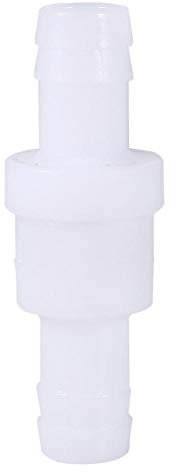Plastic Check Valve, Non Return Check Valve, 12mm Inline Check Valve Fuel Gas Liquid Air One Way Non Return for Wide Use