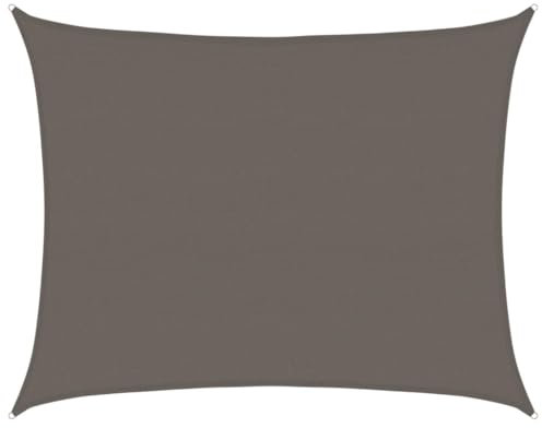 vidaXL Sonnensegel Sonnenschutz Windschutz Sonnendach UV Schutz Sonnenschutzsegel Schattenspender Garten Terrasse Balkon 160g/m² Anthrazit 6x7m HDPE