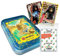 Bundle mit Blue Ocean Lego Ninjago Serie 8 Trading Cards - 1 Mini Tin Box (Jay) + Exklusive Collect-it Hüllen