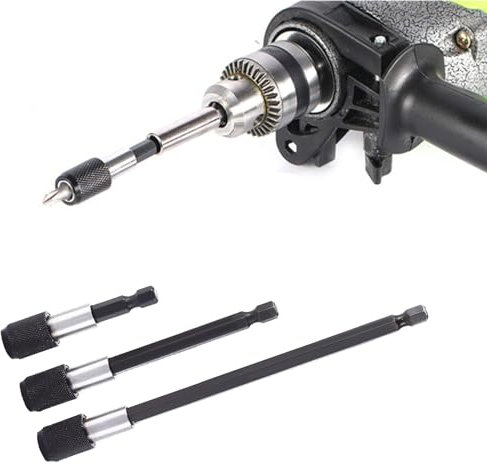 TUKNN Portapuntas Magnético, Porta Puntas Atornillador Magnetico, Puntas de Destornillador Imantado Magnético, Destornilladores de Cambio Rápido Portapuntas, Portainserti Magnetico, 3 Piezas