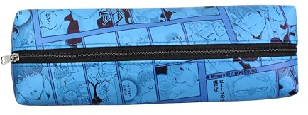 UCHIWA - Megumi To Tsugumi Bleistift Vignette Blau - Größe 21 x 6 x 4 cm, blau, Casual